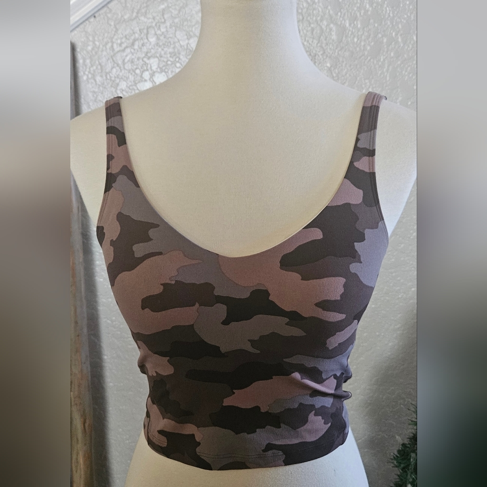 Lululemon Align™ Tank Size 6 Heritage 365 Camo Dusty Bronze Multi - Picture 3 of 8